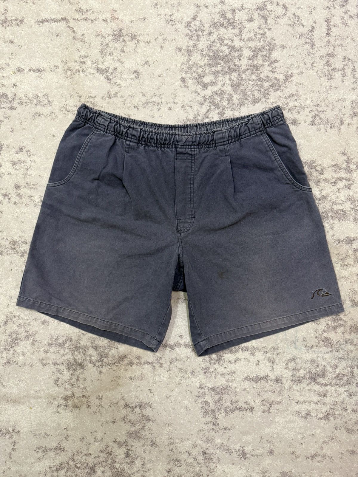 Quiksilver Sun Faded🔥Vintage Quiksilver Baggy Short Pants Size US 34 / EU 50 - 3 Thumbnail