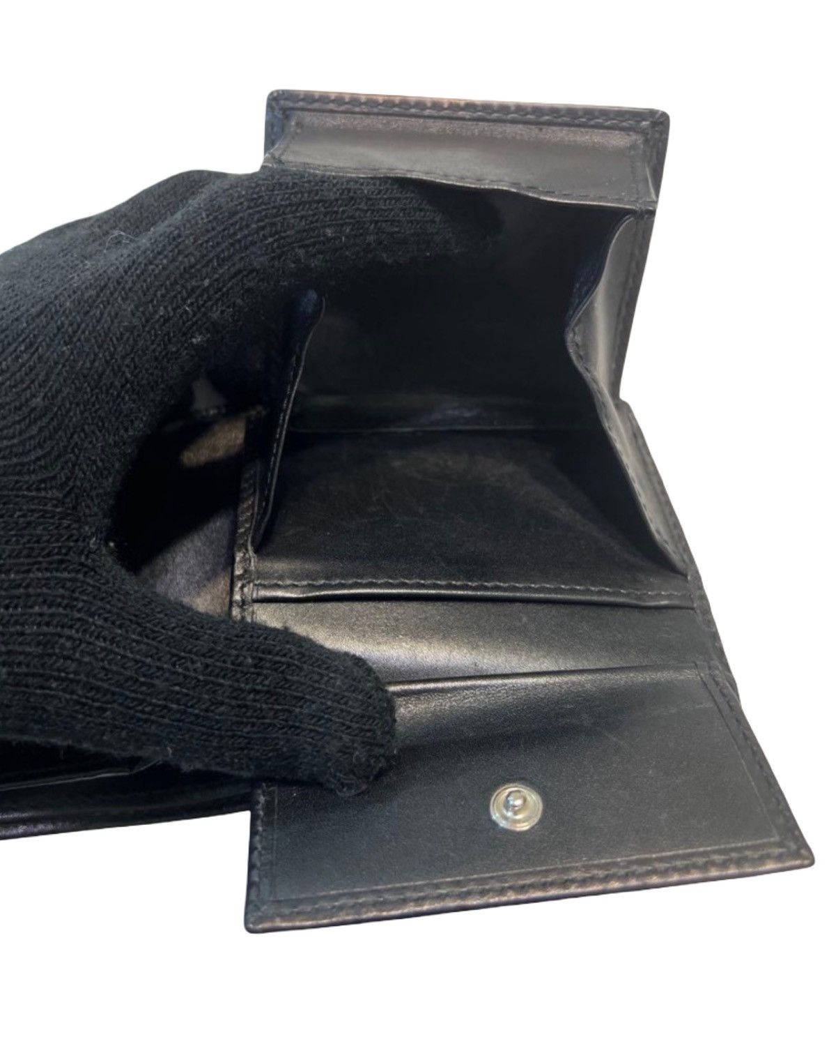 Gucci 🇮🇹MADE IN ITALY🇮🇹 GUCCI Leather Wallet Size ONE SIZE - 6 Thumbnail