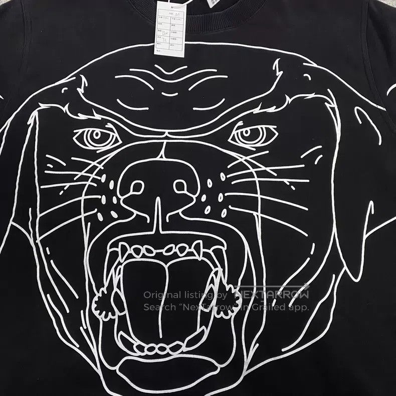Givenchy Givenchy Black Sketch Dog Head Hoodie Size US M / EU 48-50 / 2 - 2 Thumbnail