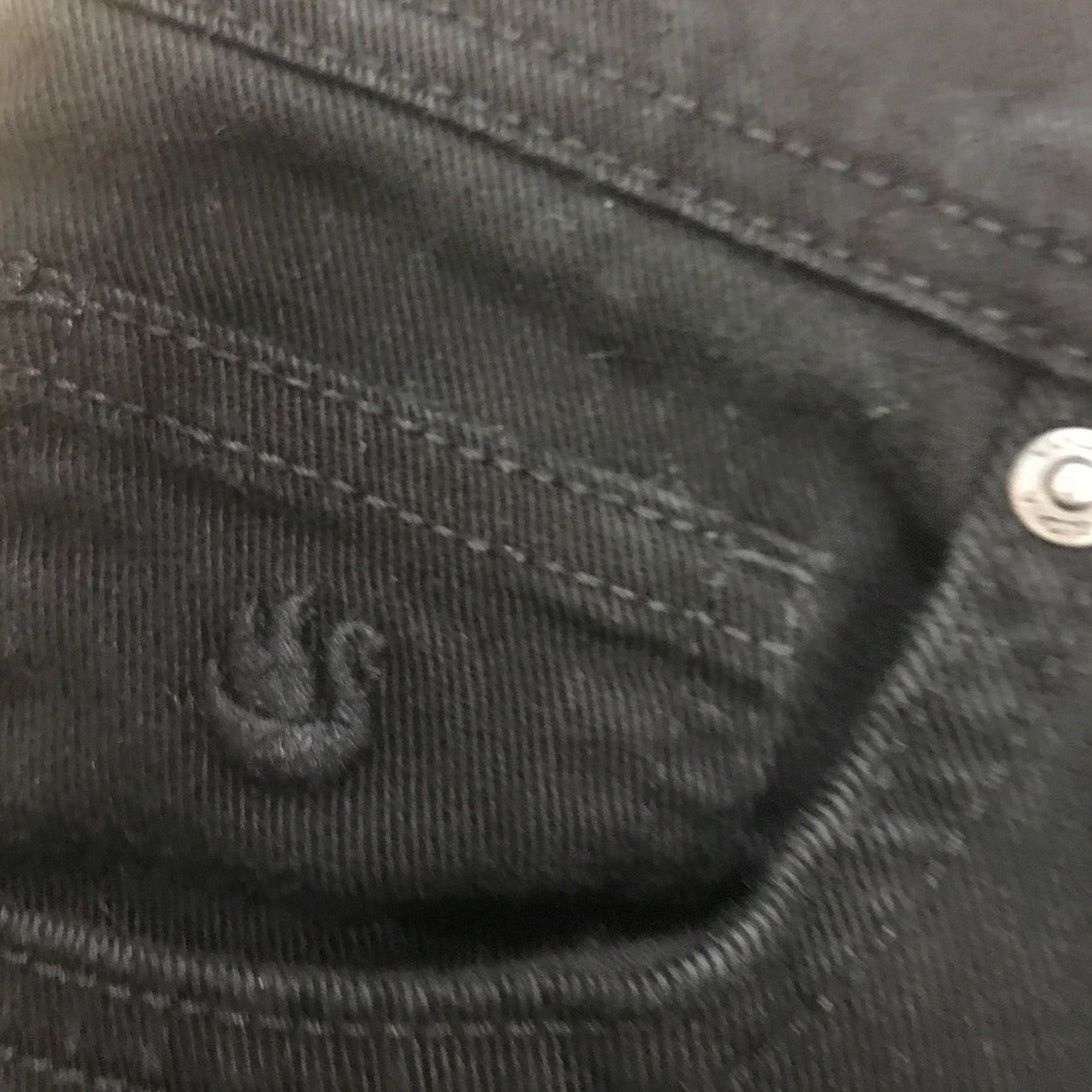 Gloria Vanderbilt Gloria Vanderbilt Amanda Black Denim Jean 4P Size 28" / US 6 / IT 42 - 9 Thumbnail