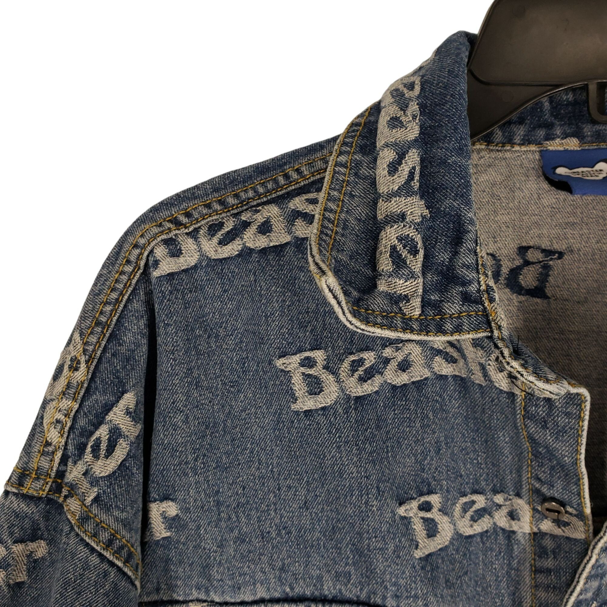Grateful Dead Beaster x Grateful Dead Dancing Bear Denim Trucker Jean Jack Size US S / EU 44-46 / 1 - 3 Thumbnail