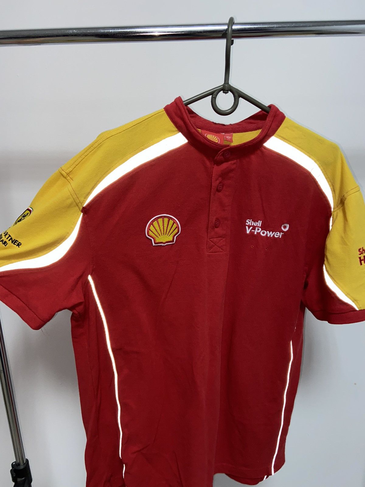 Ferrari × Vintage Ferrari Racing Vintage Big Logo t shirt reflective shell Size US XL / EU 56 / 4 - 3 Thumbnail