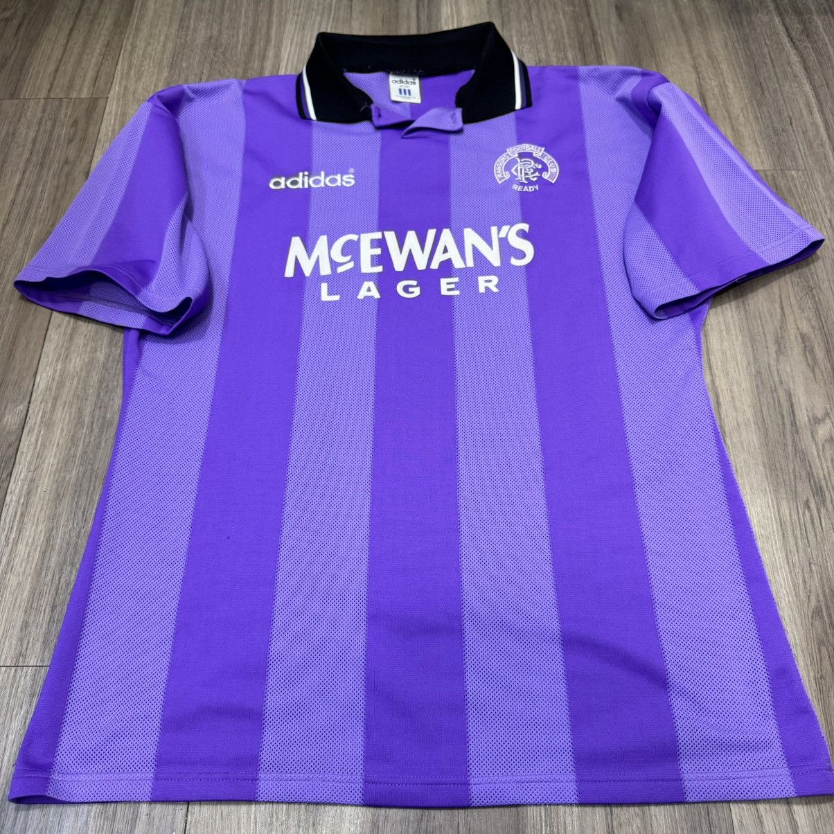 Adidas Glasgow Rangers 94/95 third away shirt Size US L / EU 52-54 / 3 - 1 Thumbnail