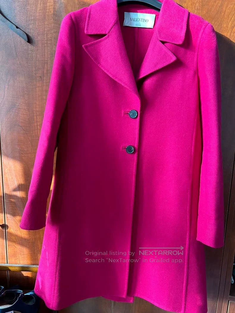 Valentino Valentino Wool coat Size S / US 4 / IT 40 - 1 Thumbnail