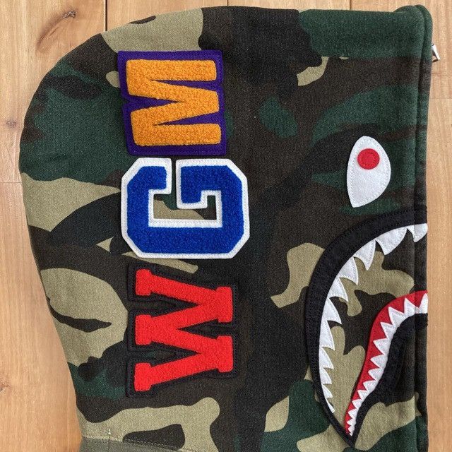 Bape BAPE Woodland Camo Shark Full Zip Hoodie a bathing ape NIGO Size US S / EU 44-46 / 1 - 5 Thumbnail