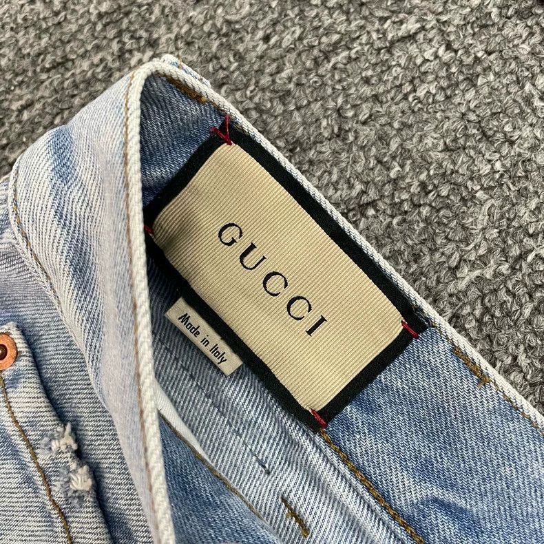 Gucci Gucci Blue washed jeans 2502-Nextarrow Size US 30 / EU 46 - 3 Thumbnail