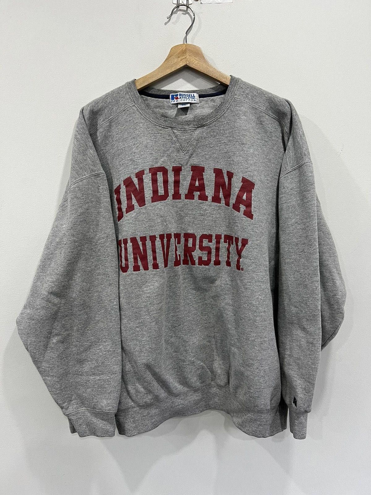 Vintage Vintage Indiana University Sweater russell athletic Size US XXL / EU 58 / 5 - 1 Thumbnail