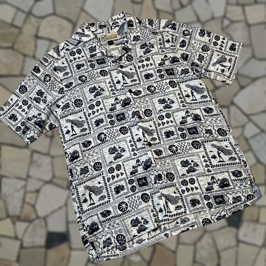 Patagonia VINTAGE? No. Pose as: Patagonia Pataloha Limited Edition Opihi Man Camp Shirt Men's Small Size US S / EU 44-46 / 1 - 1 Thumbnail