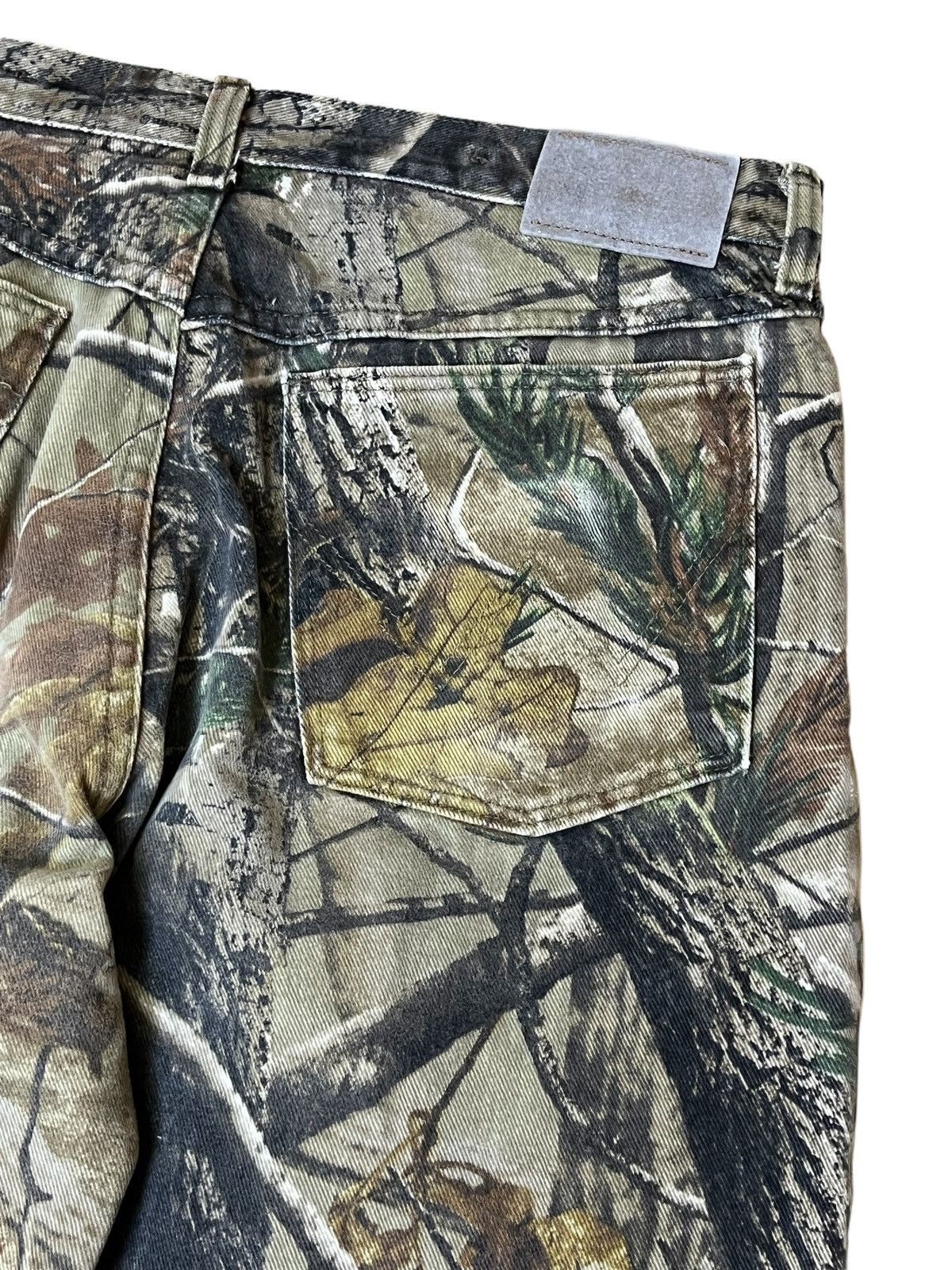 Wrangler VINTAGE WRANGLER PRO GEAR UPLAND REAL TREE CAMO JEANS Size US 33 - 7 Thumbnail