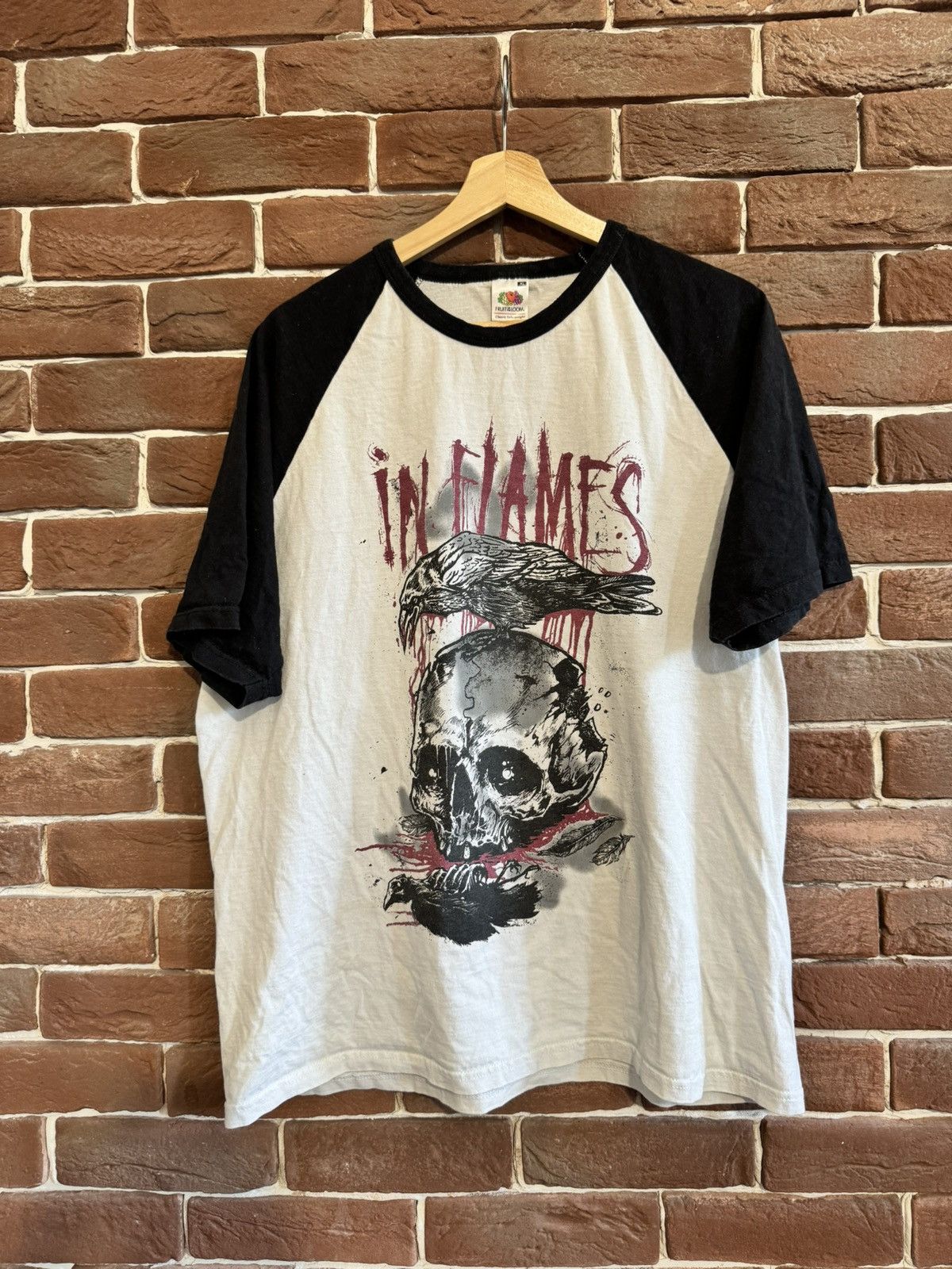 Band Tees RARE VINTAGE Y2K IN FLAMES TOUR RARE METAL ROCK BAND TEE Size US XL / EU 56 / 4 - 1 Thumbnail