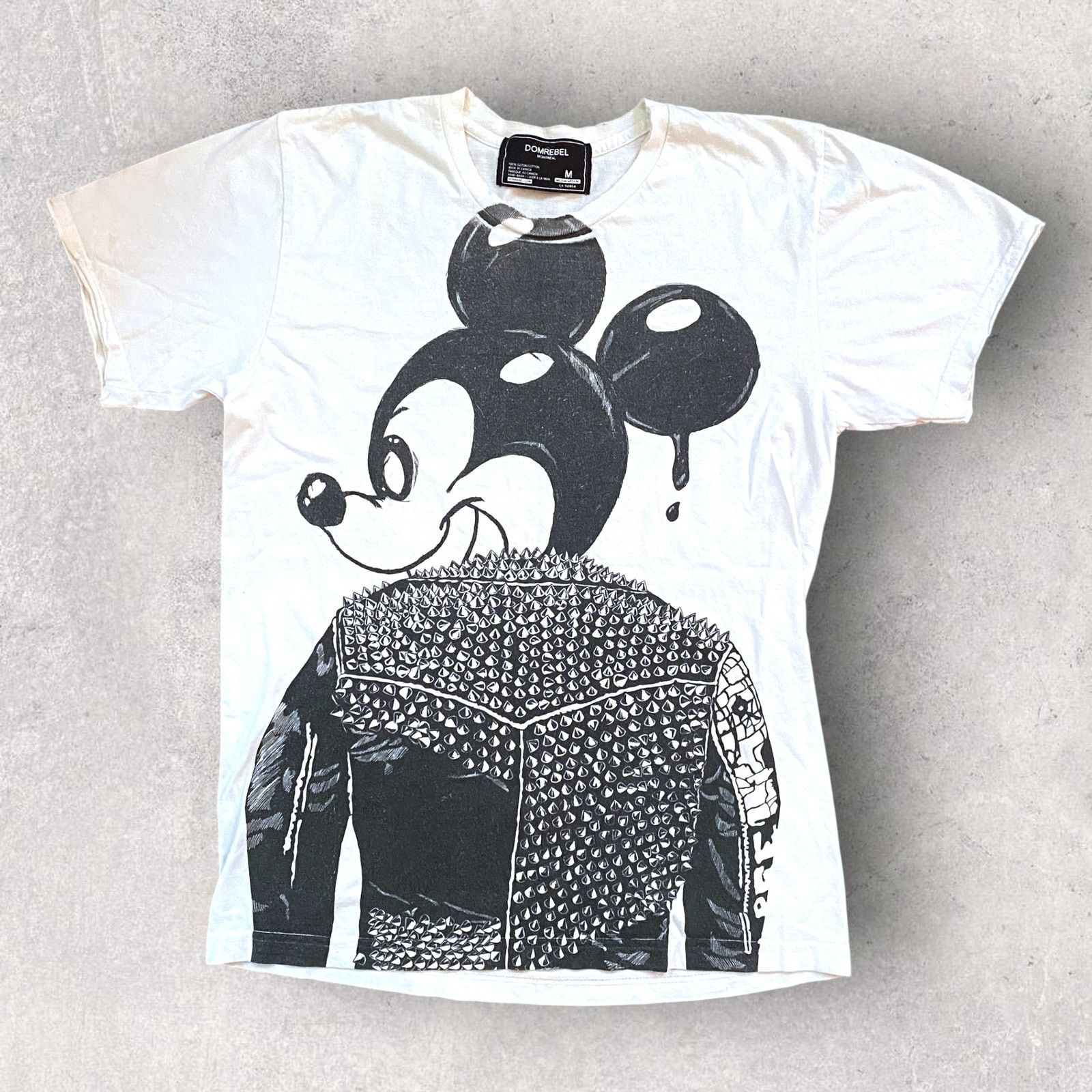 Other Domrebel Montreal Mickey Studded Biker T Shirt Size US M / EU 48-50 / 2 - 1 Thumbnail