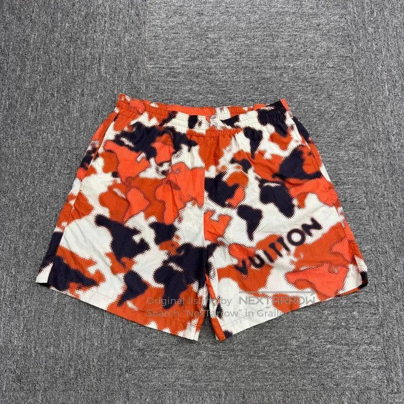 Louis Vuitton Louis Vuitton Camo Beach Shorts. Size US 34 / EU 50 - 2 Thumbnail