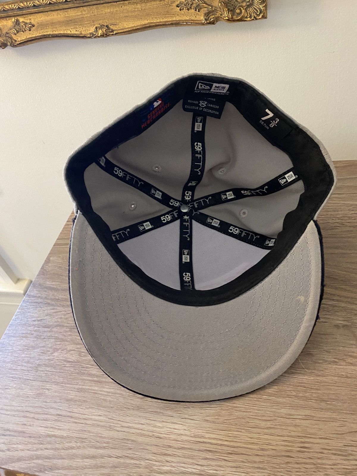 MLB × New Era Washington Nationals New Era 59Fifty Fitted Hat Cap 7 3/8 Size ONE SIZE - 15 Thumbnail