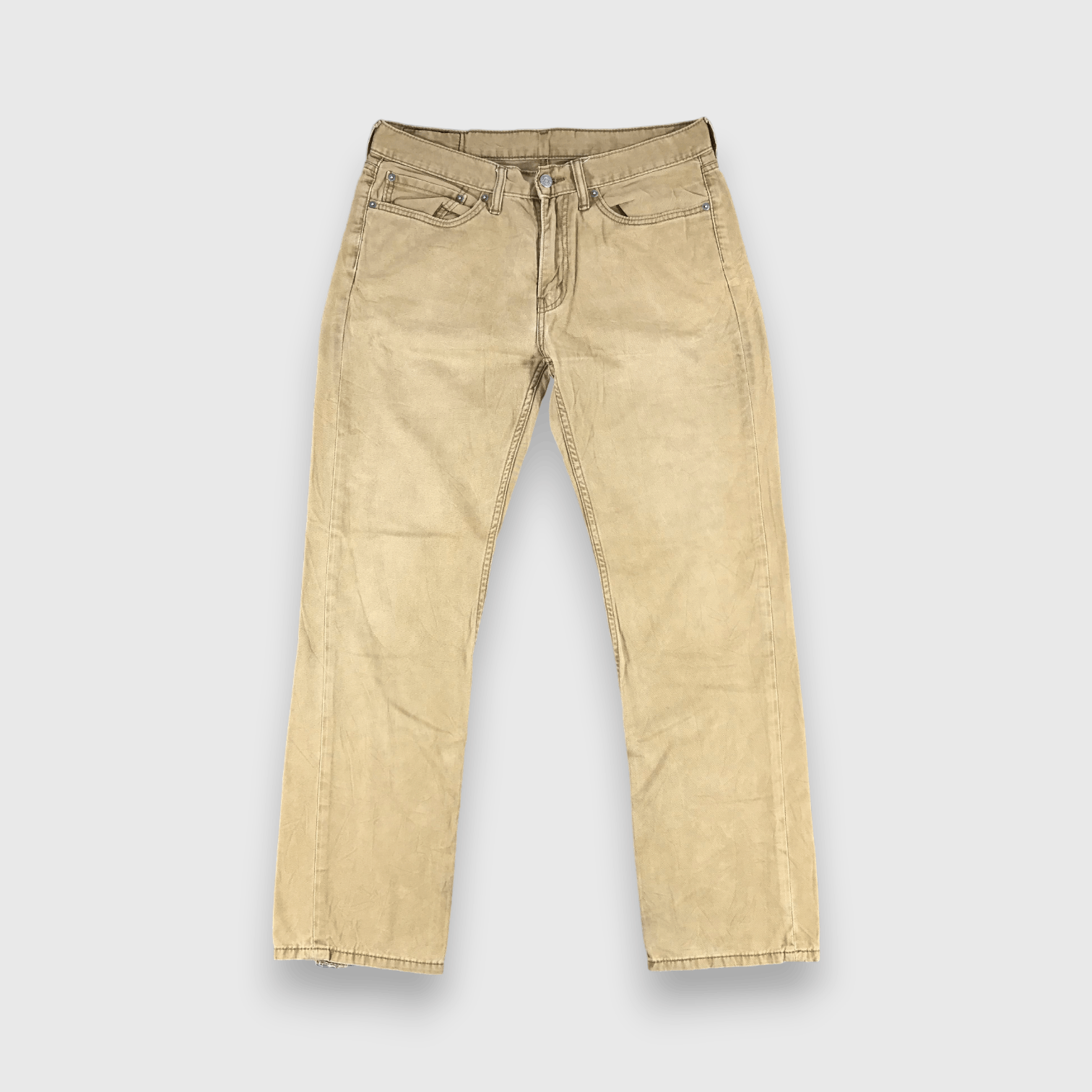 Levi's Vintage Brown Levis 514 Jeans-J936 Size US 35 - 1 Thumbnail