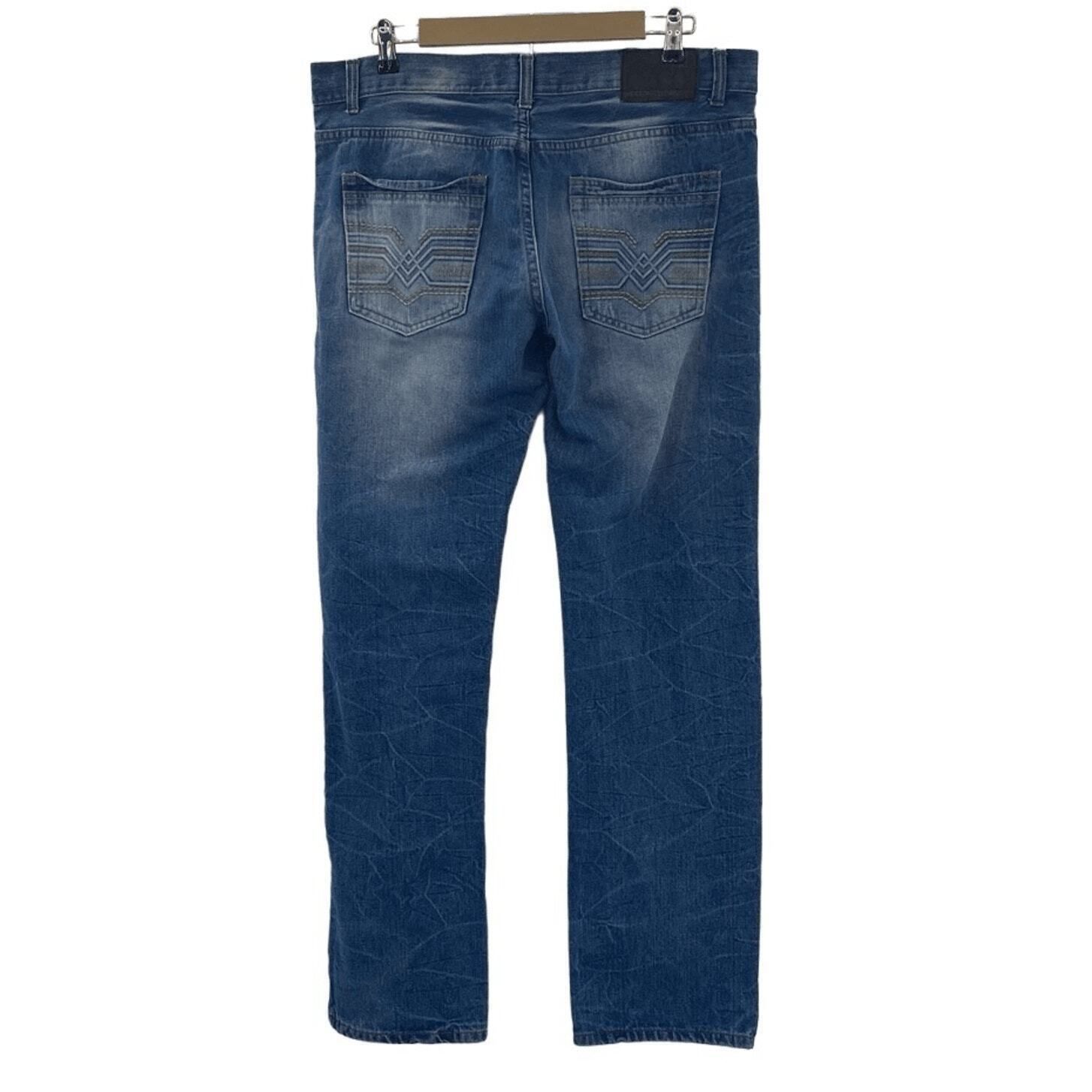 Other Modern Culture Men Jeans Size 34/34 Straight Leg Blue Denim Size US 34 / EU 50 - 2 Thumbnail