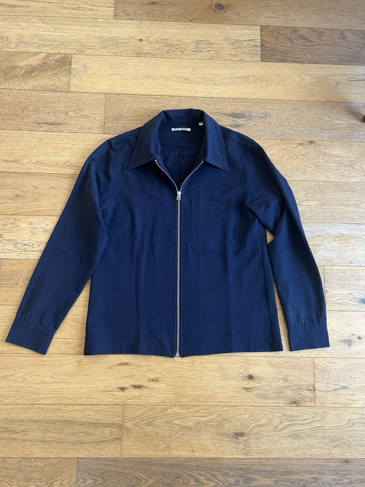Our Legacy Our Legacy Zipped Shirt Size US S / EU 44-46 / 1 - 1 Thumbnail