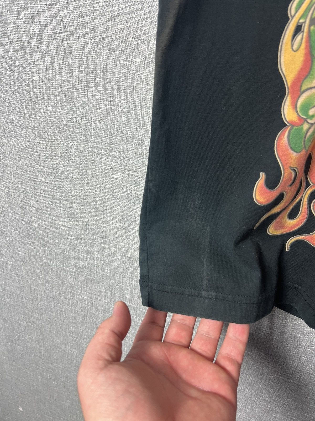 Ed Hardy Vintage Ed Hardy by Christian Audigier Big Logo Y2K Tee Size US L / EU 52-54 / 3 - 6 Thumbnail