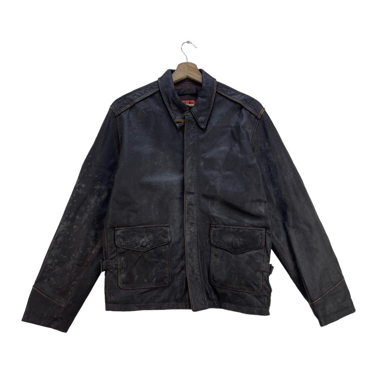 Avirex 🔥Avirex Genuine Leather Jacket Size US S / EU 44-46 / 1 - 1 Thumbnail