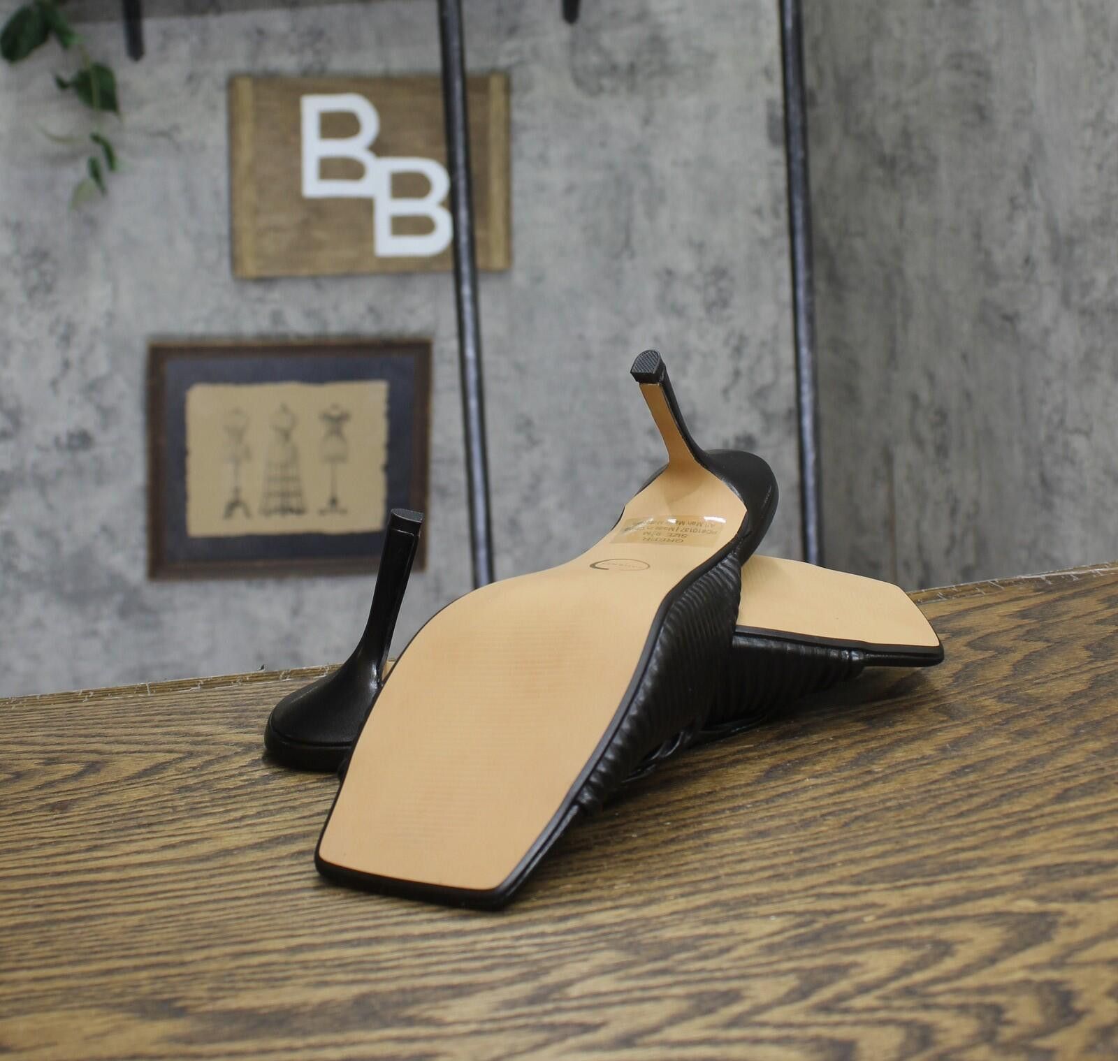 Other Nwt Journee Collection Foam Greer Sandals Heels Black 9.5m Size US 9.5 / IT 39.5 - 5 Thumbnail
