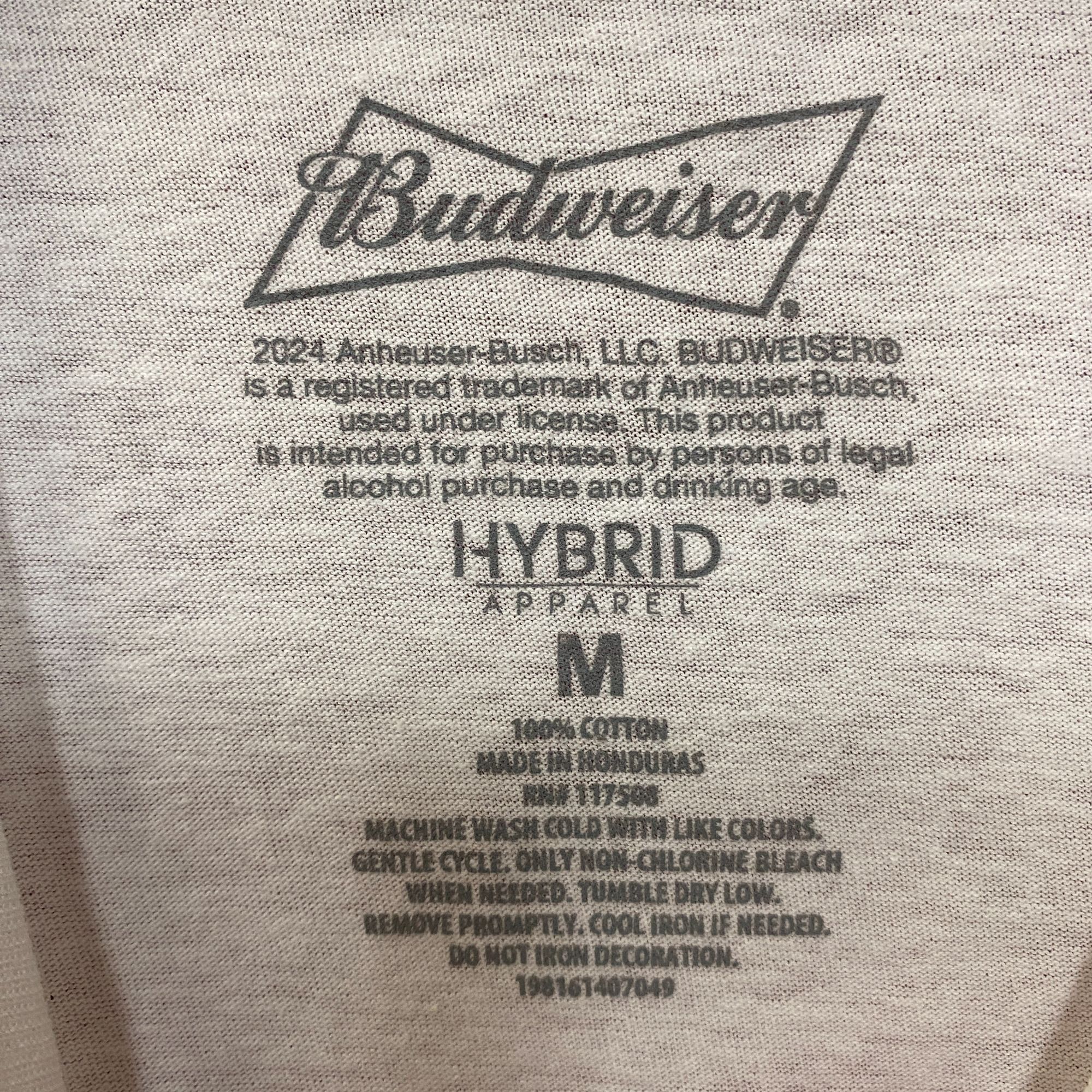 Budweiser Budweiser Beer Graphic Design Promo T-Shirt Medium Size US M / EU 48-50 / 2 - 4 Thumbnail