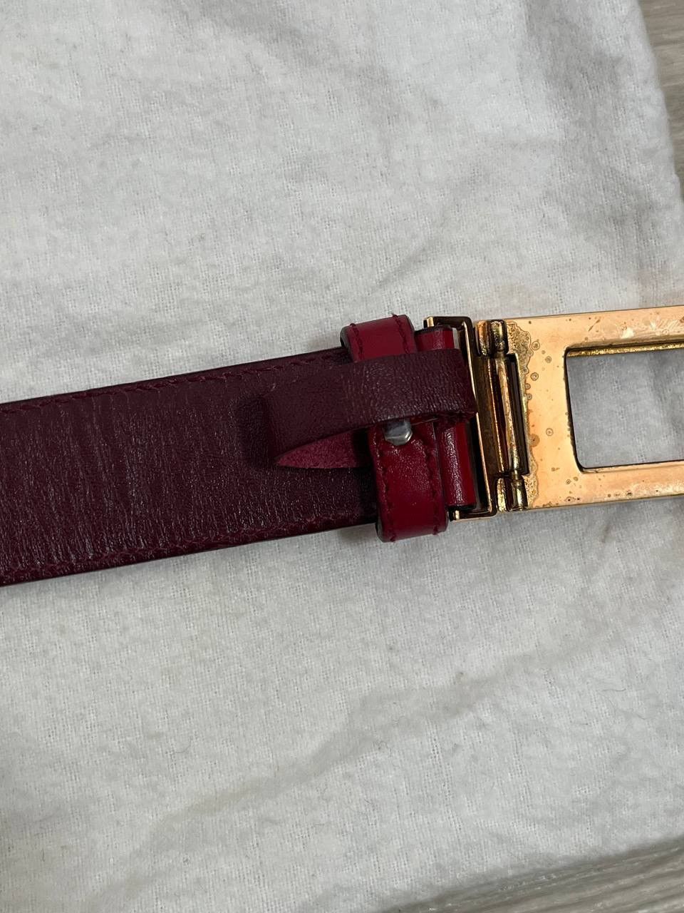 Prada PRADA Belt Women's genuine Leather Size ONE SIZE - 4 Thumbnail