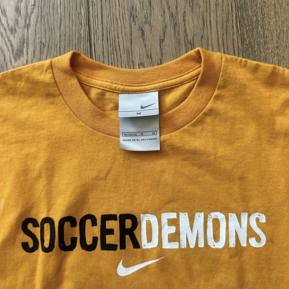 Nike RARE Deadstock Nike Soccer Demons Graphic T Shirt Size US M / EU 48-50 / 2 - 3 Thumbnail