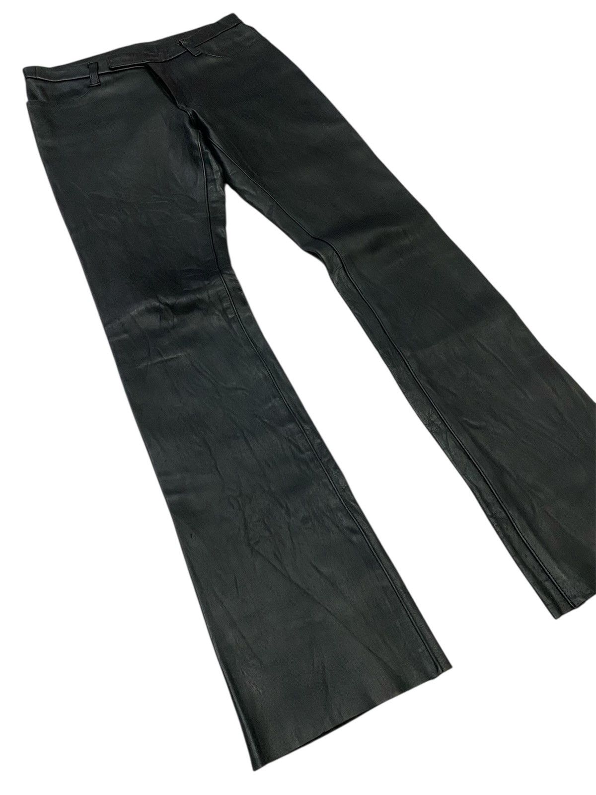 Attachment Attachment Leather Straight Leg Pants Size 28" / US 6 / IT 42 - 20 Thumbnail