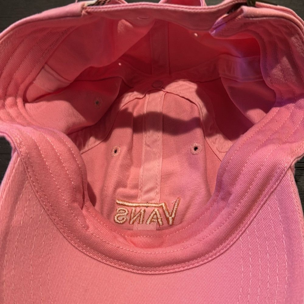 Vans Vans Unisex Hat Pink embroidered logo Outdoor Streetwear Sk Size ONE SIZE - 3 Thumbnail