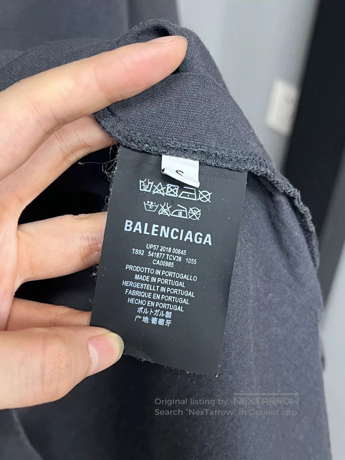 Balenciaga Balenciaga Short Sleeve Graphic T. Size US S / EU 44-46 / 1 - 3 Thumbnail