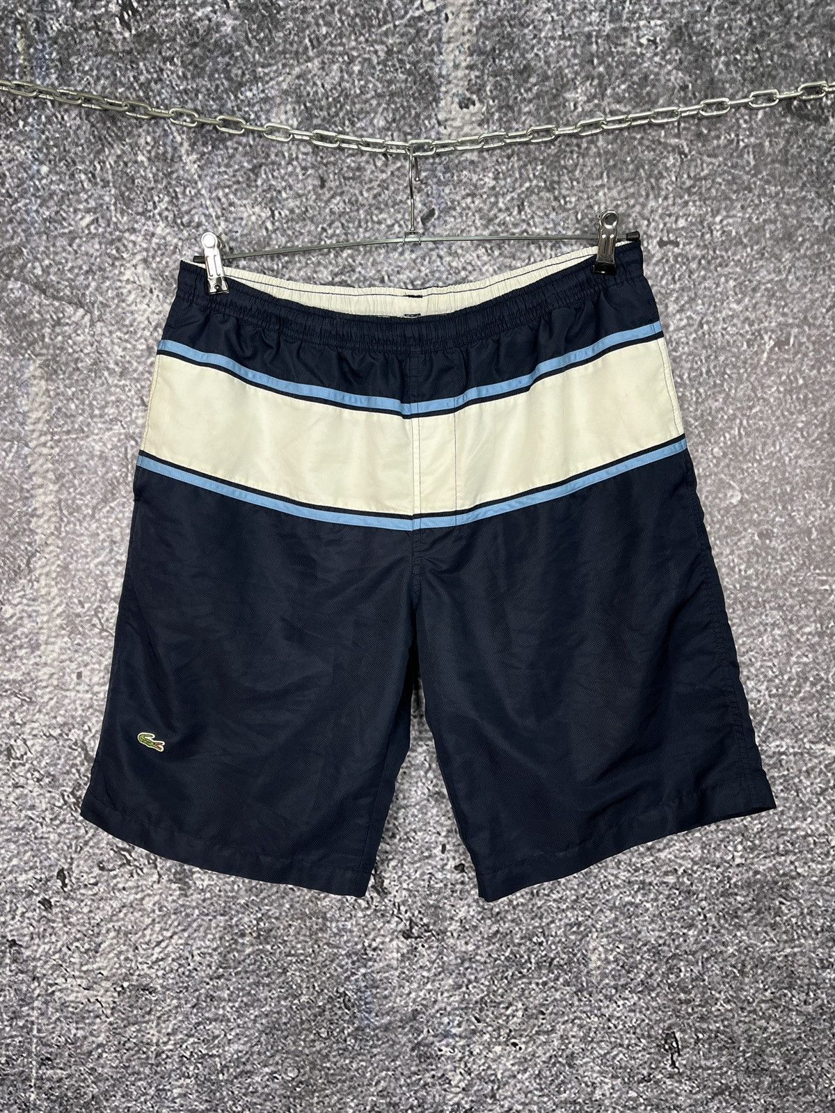 Lacoste Men’s Lacoste Vintage Shorts Sportswear Retro Size 7 Size US 38 / EU 54 - 1 Thumbnail
