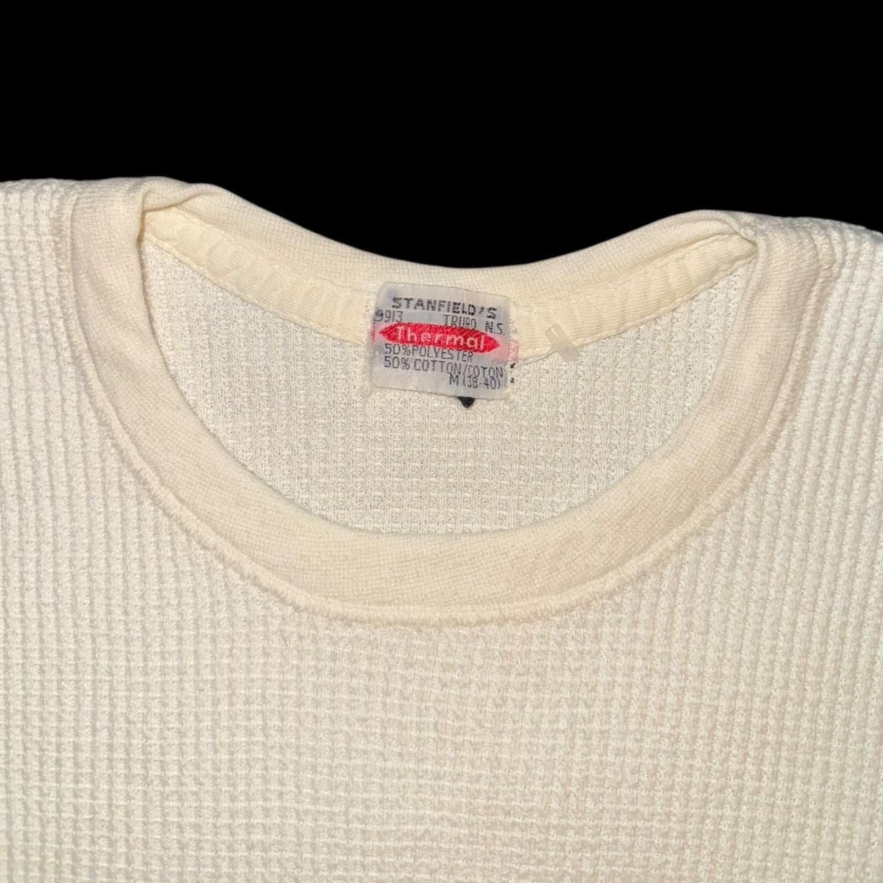 Vintage 1960s Early 70s Stanfield’s Thermal Waffle Knit Longsleeve Size US M / EU 48-50 / 2 - 4 Thumbnail
