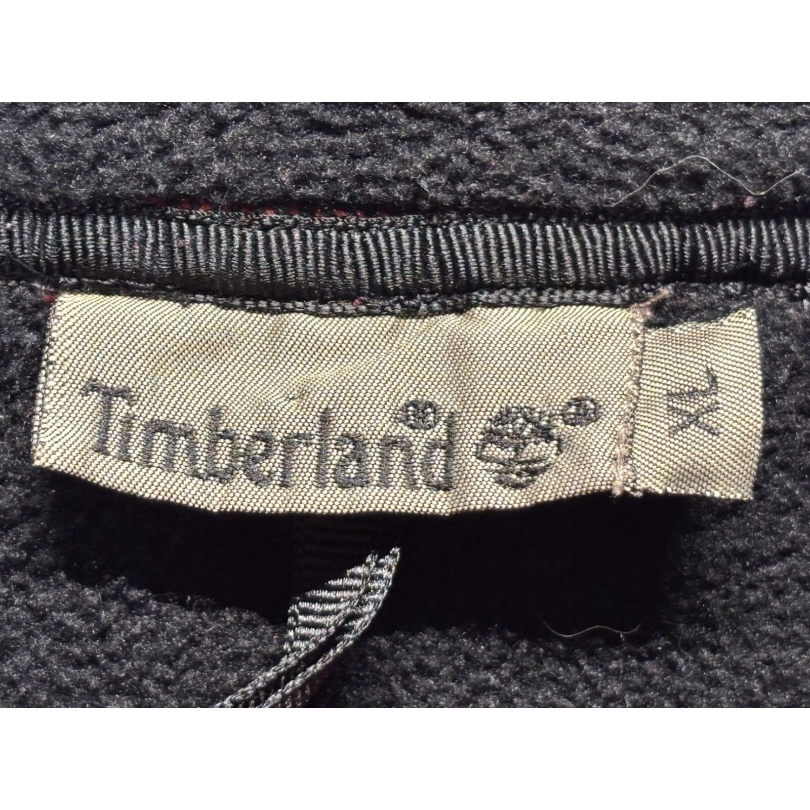 Timberland VINTAGE Timberland Jacket Mens XL Red Fleece Full Zip 90s Polyester Solid Zip Jacket Size US XL / EU 56 / 4 - 5 Thumbnail