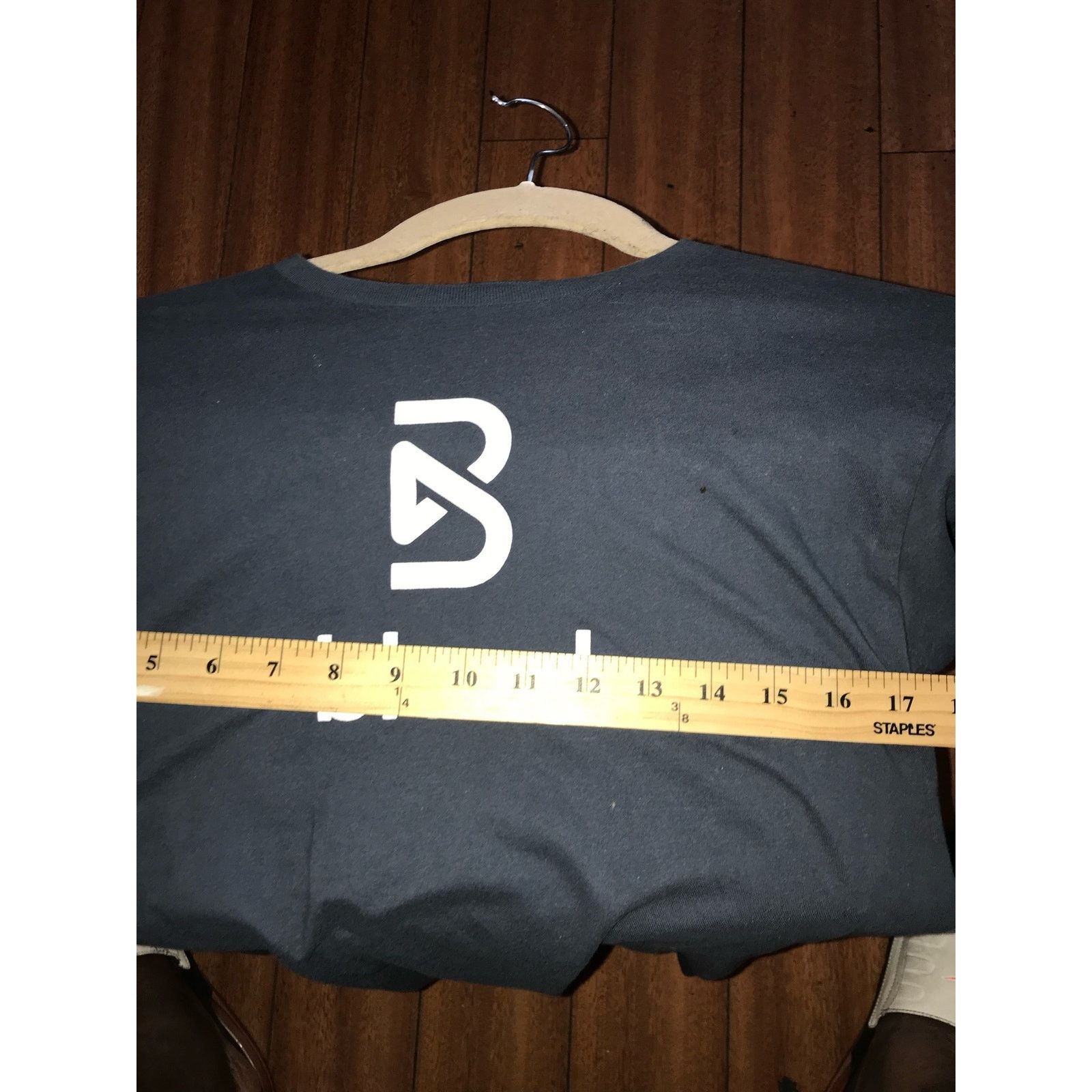 Next Level Apparel NEXT LEVEL T-Shirt Men's S BLACK Short Sleeved w/logo Size US S / EU 44-46 / 1 - 7 Thumbnail