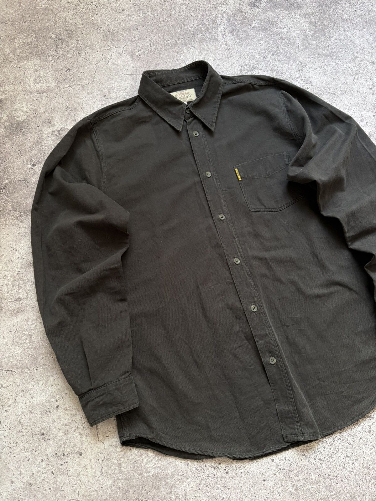 Giorgio Armani Vintage Armani Graphite Shirt Size US XL / EU 56 / 4 - 3 Thumbnail