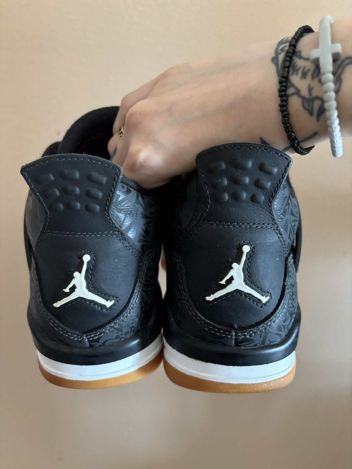 Jordan Brand Air Jordan 4 Retro GS 'Laser' Size US 6.5 / EU 39-40 - 4 Thumbnail