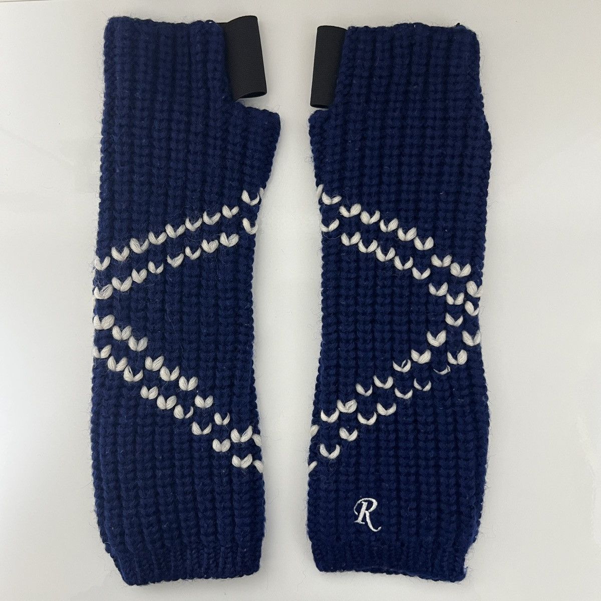 Raf Simons Raf Simons Wool Knit Arm Warmers Size ONE SIZE - 1 Thumbnail