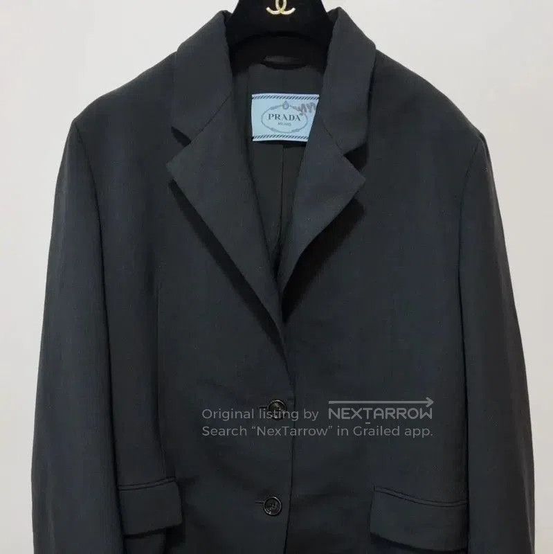 Prada Prada Black Men's Jacket in Size L. Size US L / EU 52-54 / 3 - 1 Thumbnail
