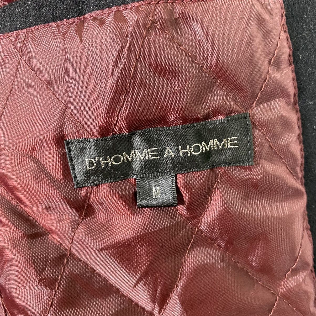Designer × Vintage Vintage D'Homme A Homme Wool Button Jacket M Size Size US M / EU 48-50 / 2 - 6 Thumbnail