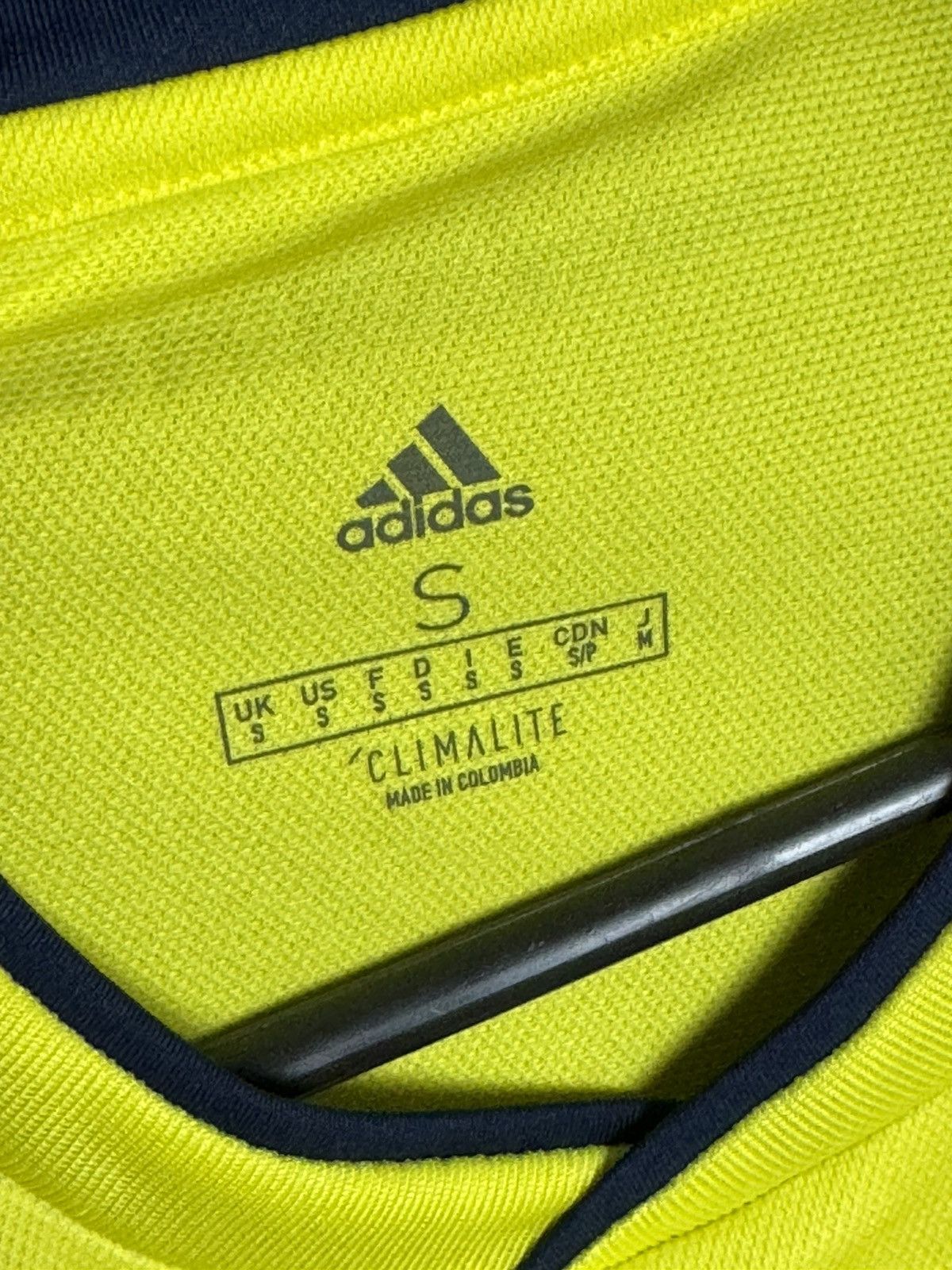 Adidas Colombia 18/19 Home Football Soccer Jersey T-Shirt Size US S / EU 44-46 / 1 - 7 Thumbnail