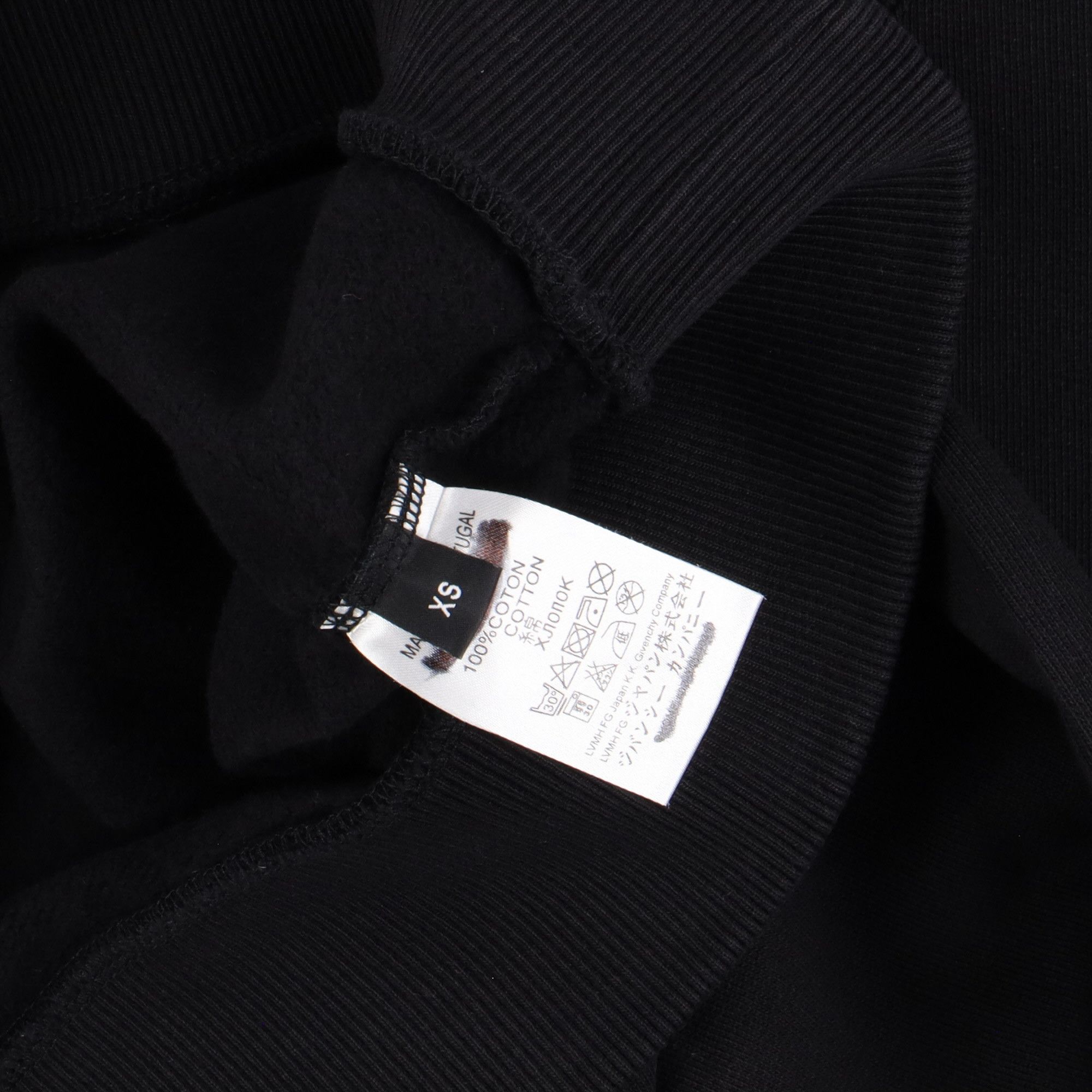Givenchy Black Burnt Polaroid Oversized Sweatshirt Size US XS / EU 42 / 0 - 5 Thumbnail
