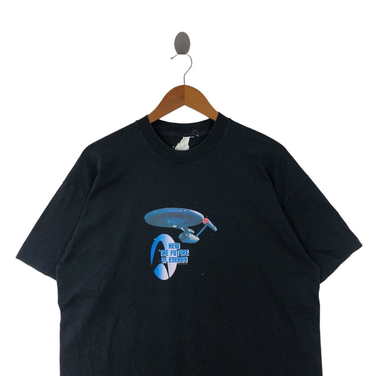 Other Vintage 90s MOVIE Action STAR TREK By Screen Stars T-Shirt Size US XL / EU 56 / 4 - 2 Thumbnail