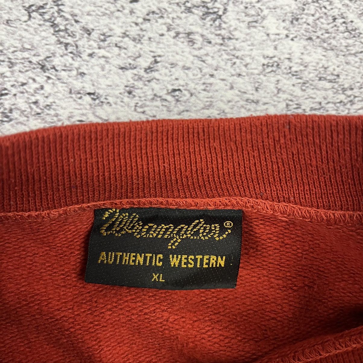 Vintage × Wrangler Vintage Wrangler sweatshirt Crewneck authentic 80s logo Size US XL / EU 56 / 4 - 3 Thumbnail