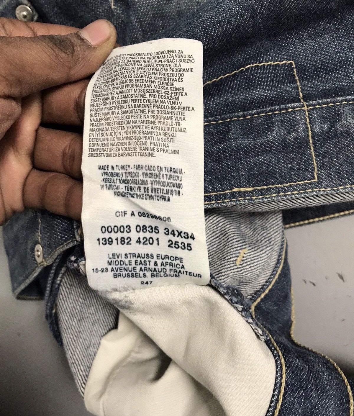 Levi's Vintage Levi’s engineer jeans Size US 34 / EU 50 - 5 Thumbnail