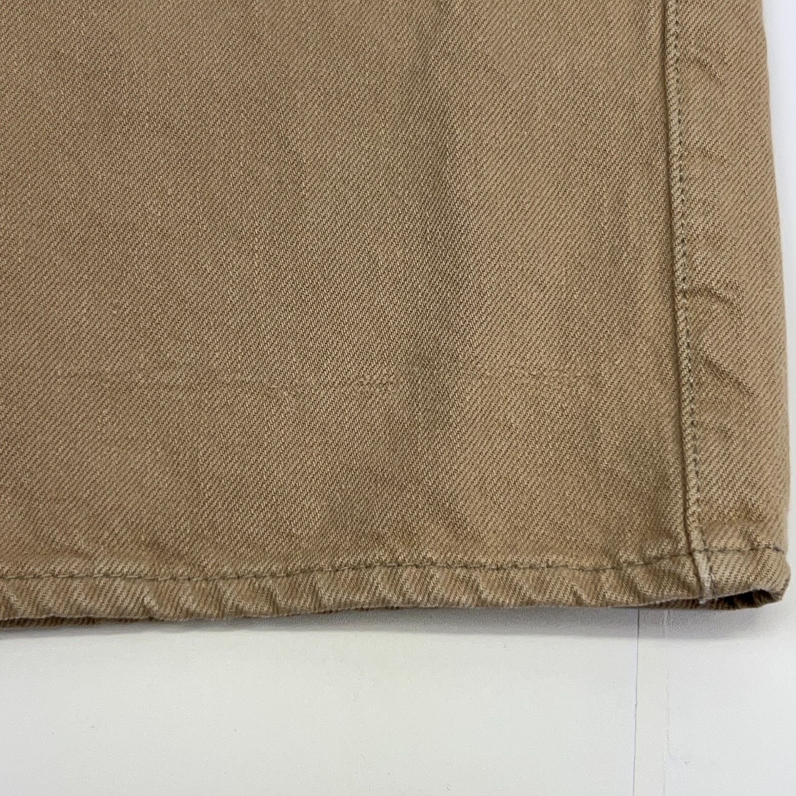 Levi's Levis 501 Button Fly Jeans Straight Fit 5 Pockets Tan 44x32 Size US 44 / EU 60 - 8 Thumbnail