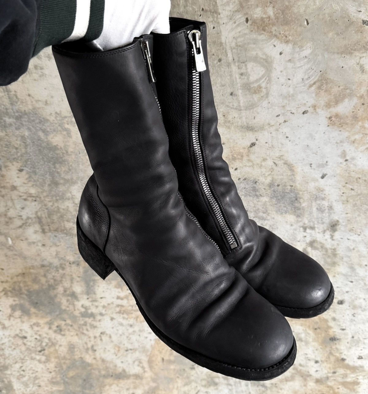 Guidi Guidi x Yohji Yamamoto 788SZ_Y Leather Zip Boots Size US 11 / EU 44 - 5 Thumbnail