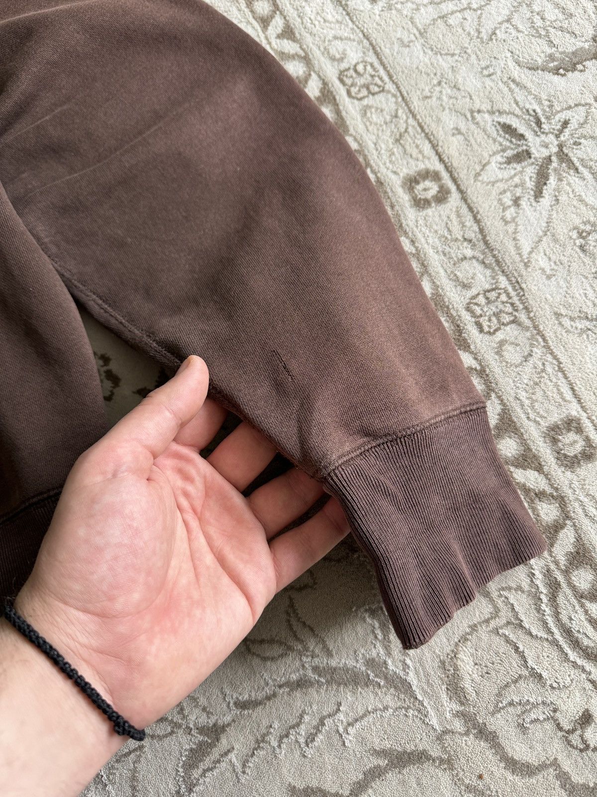 Gap Vintage Gap Big Logo Brown Zip Hoodie Faded Distressed Size US L / EU 52-54 / 3 - 6 Thumbnail