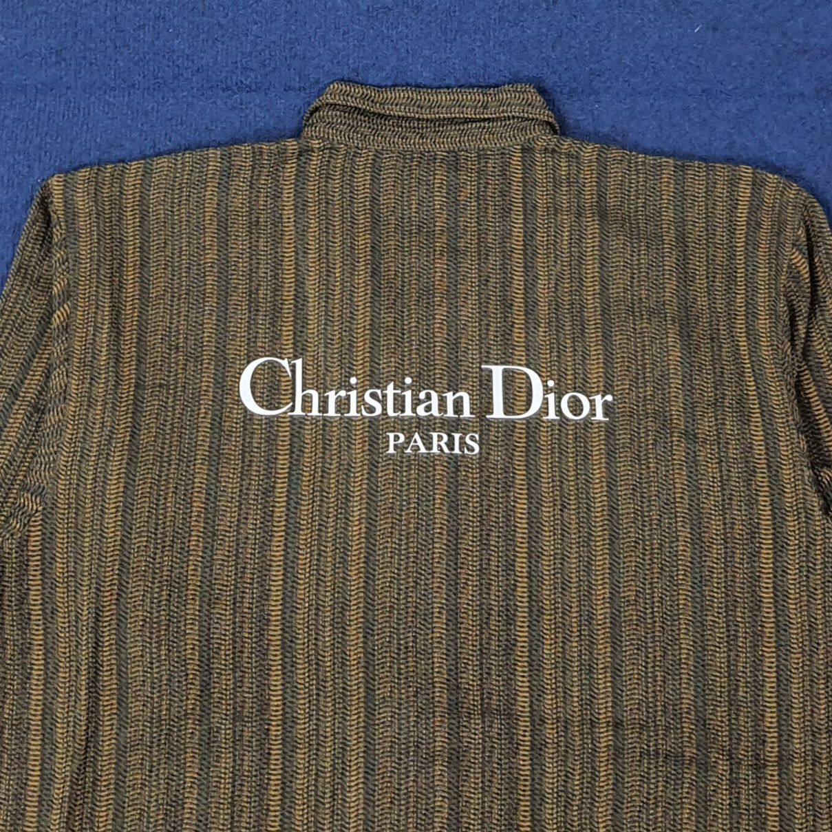Christian Dior Monsieur Vintage Christian Dior Button Up Custom Logo Shirt C267N10 Size US L / EU 52-54 / 3 - 2 Thumbnail