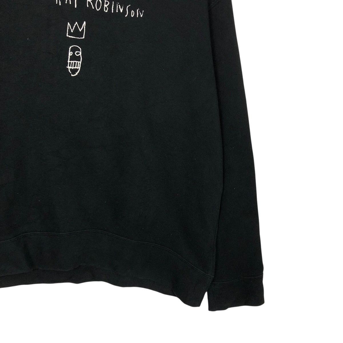 Jean-Michel Basquiat 📌Long Sleeve Sweatshirt Jean Michel Basquit Big Logo Size US M / EU 48-50 / 2 - 6 Thumbnail