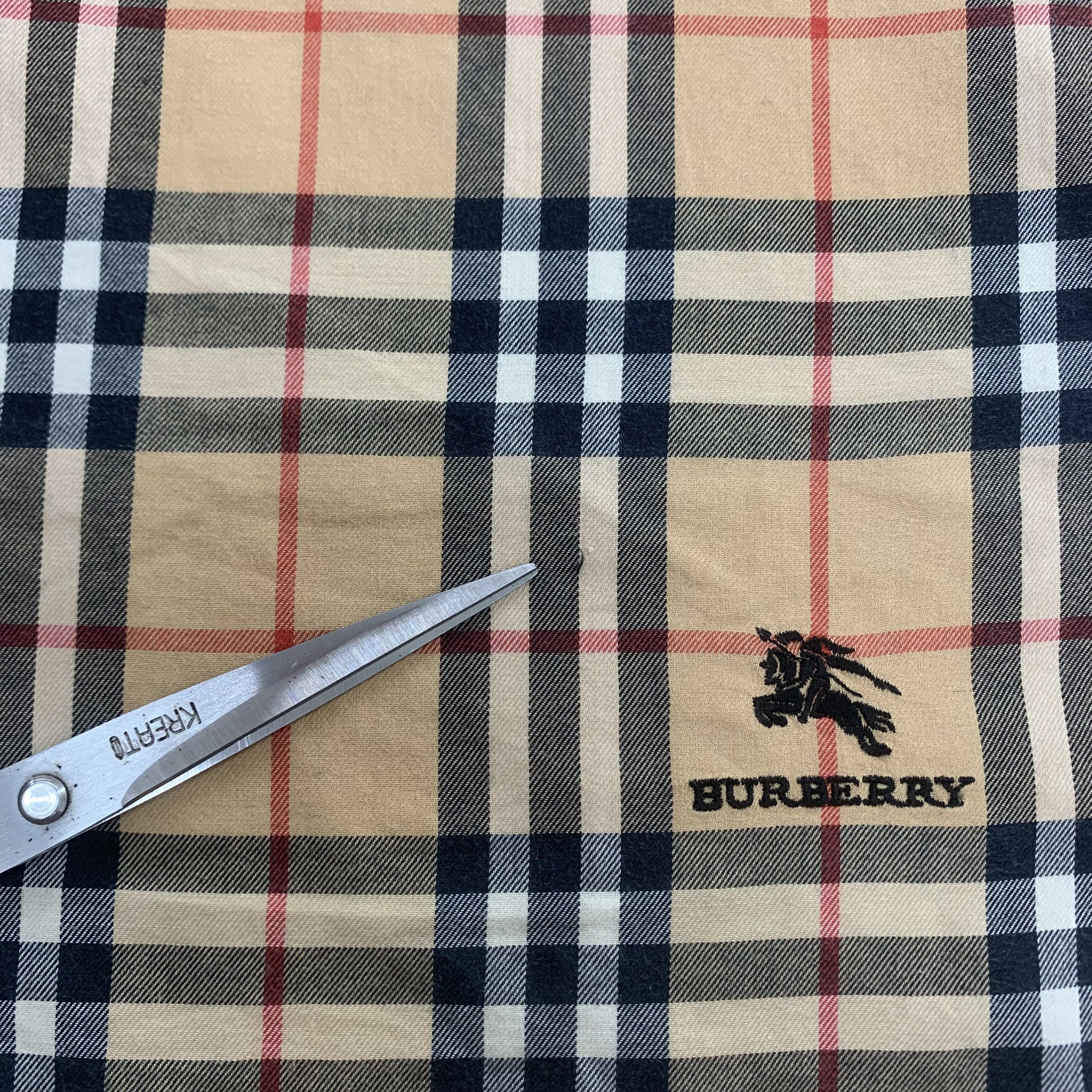 Burberry Vintage Authentic Burberrys Hankderchief Babushka Size ONE SIZE - 5 Thumbnail
