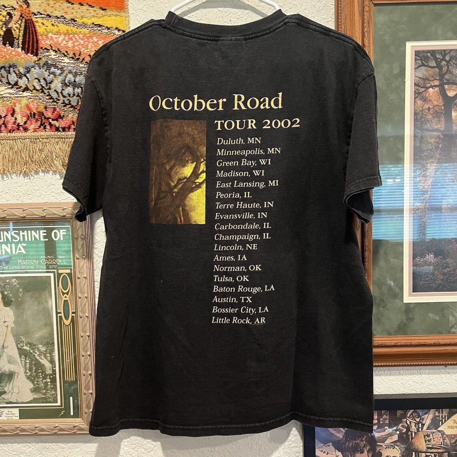 Designer Vintage 00’s James Taylor October Road Tour Shirt Size Large Size US L / EU 52-54 / 3 - 5 Thumbnail